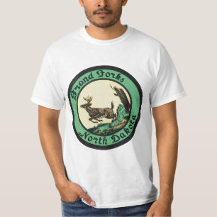Oude reis, Grand Forks, North Dakota T-shirt