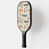 Oude Reis Route Patroon (1) Pickleball Paddle (Links)