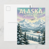 Oude Reisansichtkaart | Alaska Briefkaart (Voorkant / Achterkant)