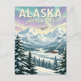 Oude Reisansichtkaart | Alaska Briefkaart