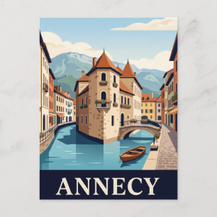 Oude Reisansichtkaart Annecy Briefkaart