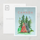 Oude Reisansichtkaart | Canada Briefkaart (Voorkant / Achterkant)