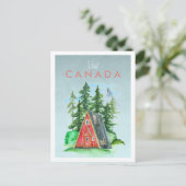 Oude Reisansichtkaart | Canada Briefkaart (Staand voorkant)