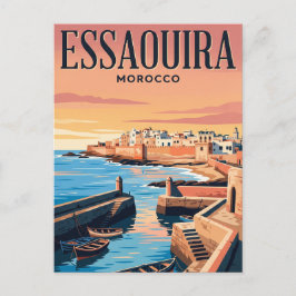 Oude Reisansichtkaart | Essaouira, Marokko Briefkaart