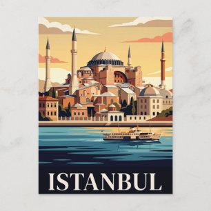 Oude Reisansichtkaart Istanbul Briefkaart