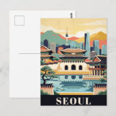 Oude Reisansichtkaart | Seoul Briefkaart (Voorkant / Achterkant)