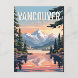 Oude Reisansichtkaart | Vancouver Canada Briefkaart