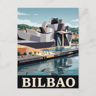 Oude Reisbriefkaart Bilbao Briefkaart