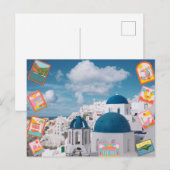 Oude Reisbriefkaart Briefkaart (Voorkant / Achterkant)