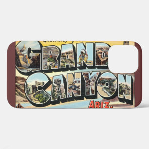 Oude reiskaarten van Grand Canyon Arizona Case-Mate iPhone Case