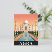 Oude Reisposter | AGRA Briefkaart (Staand voorkant)