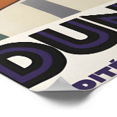 Oude reisposter Dunkirk Frankrijk Chemin de Fer Poster (Hoek)
