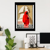 Oude Reisposter Egypte Middellandse Zee Poster (Thuiskantoor)