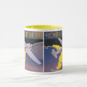 Oude Reisposter, Florida vanuit de Lucht Vliegtuig Mok (Midden)