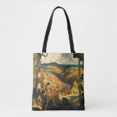 Oude Reisposter, In Old Kentucky, NC Wyeth Tote Bag (Voorkant)