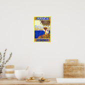 Oude Reisposter Jamaica Poster (Keuken)