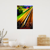 Oude Reisposter Japan Railways 2 Poster (Keuken)