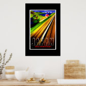 Oude Reisposter Japan Railways Poster (Keuken)