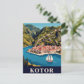 Oude Reisposter | KOTOR Briefkaart (Staand voorkant)