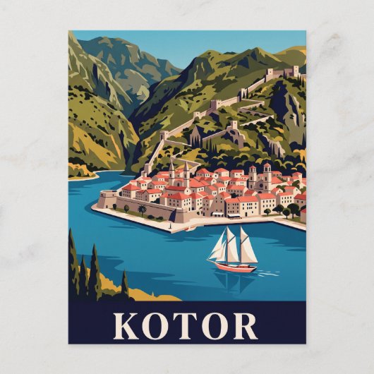 Oude Reisposter | KOTOR Briefkaart (Voorkant)