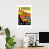 Oude Reisposter Kuling China Poster (Thuiskantoor)