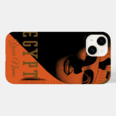 Oude reisposter met Sfinx, Egypte, Afrika Case-Mate iPhone Case (Achterkant (horizontaal))