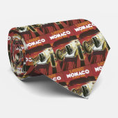 Oude Reisposter, Monaco Grand Prix Autorace Stropdas (Opgerold)