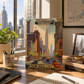 Oude Reisposter New York City Klembord