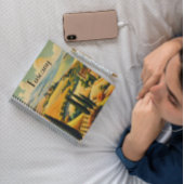 Oude reisposter Toscane, aanpasbaar Planner