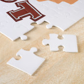 Oude reisposter van Egypte kaart Legpuzzel (Zijkant)