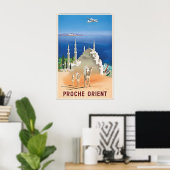Oude Reisposter van het Nabije Oosten Proche Poster (Thuiskantoor)