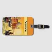 Oude Reisposter Venetië, Italië Bagagelabel (Voorkant (horizontaal))