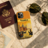 Oude Reisposter Venetië, Italië Case-Mate iPhone Case