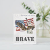 Oude Reisposter | Verenigde Staten van Amerika Briefkaart (Staand voorkant)