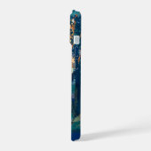 Oude Reisposter Voor New York Central Lines iPhone 15 Case (Linkerkant)