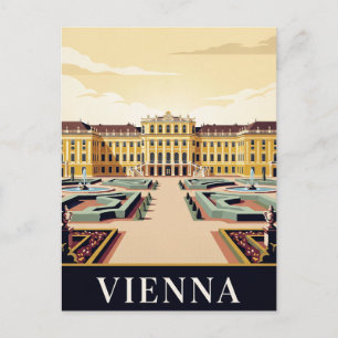 Oude Reisposter   WENEN Briefkaart