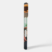 Oude reizigers op vakantie bij het busstation Case-Mate iPhone case (Achterkant / Rechts)