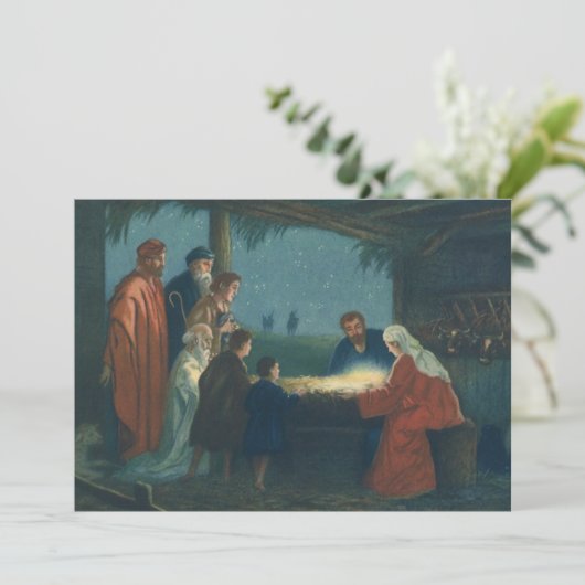 Oude Religie, Aanbidding der Herders (Staand voorkant)