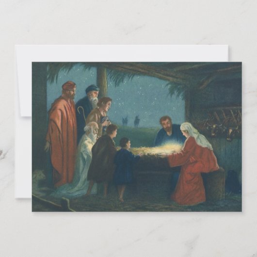 Oude Religie, Aanbidding door de Herders (Voorkant)