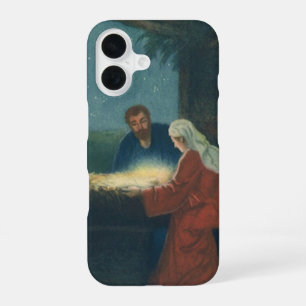 Oude Religie, Aanbidding door de Herders iPhone 16 Hoesje