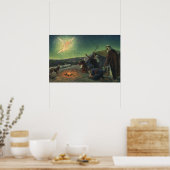 Oude Religie, Aankondiging aan de Herders Poster (Keuken)