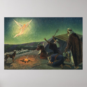 Oude Religie, Aankondiging aan de Herders Poster