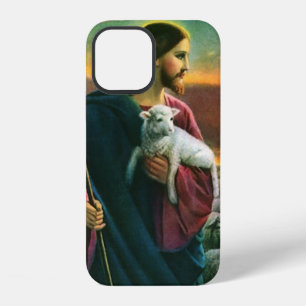 Oude Religie, Christus Goede Herder met Kudde iPhone 12 Hoesje