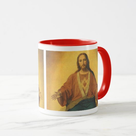 Oude Religie, Heilig Hart van Jezus Christus Mok (Voorkant rechts)