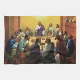 Oude Religie, Laatste Avondmaal met Jezus Christus Theedoek