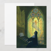 Oude Religie, Non Playing een Orgel in Kerk (Voorkant / Achterkant)