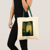 Oude Religie, Non Playing een Orgel in Kerk Tote Bag (Voorkant (product))