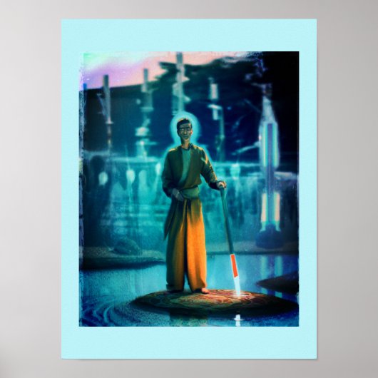 Oude religie poster (Voorkant)