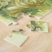 Oude Religie, Victoriaans Paasengeltje met Lam Legpuzzel (Zijkant)