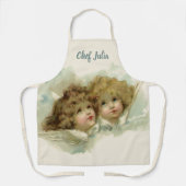 Oude Religie, Victoriaanse engelen in de wolken Schort (Voorkant)